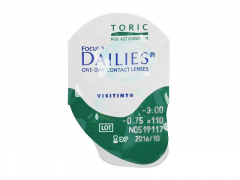 Focus Dailies Toric (90 lēcas)