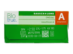 Biotrue ONEday for Astigmatism (30 lēcas)