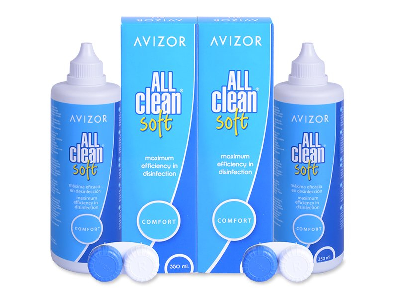 Avizor All Clean Soft šķīdums 2 x 350 ml 