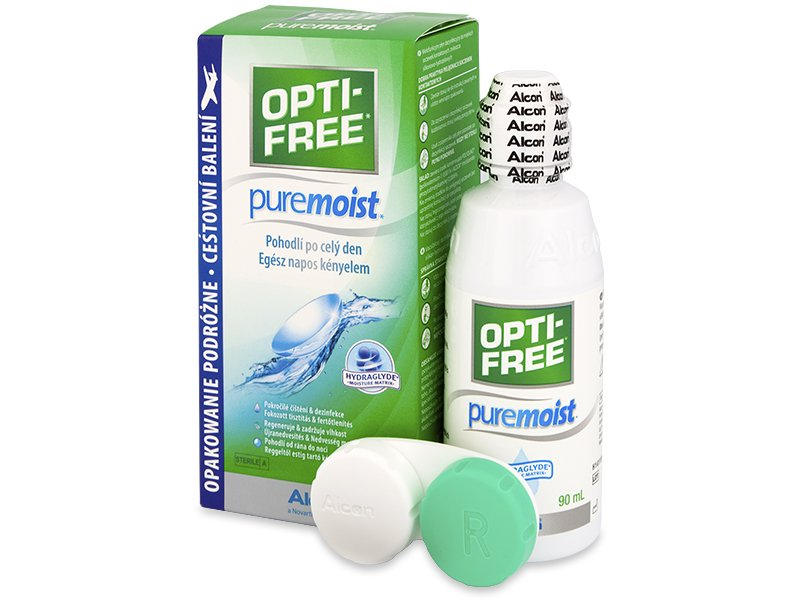 OPTI-FREE PureMoist šķīdums 90 ml 