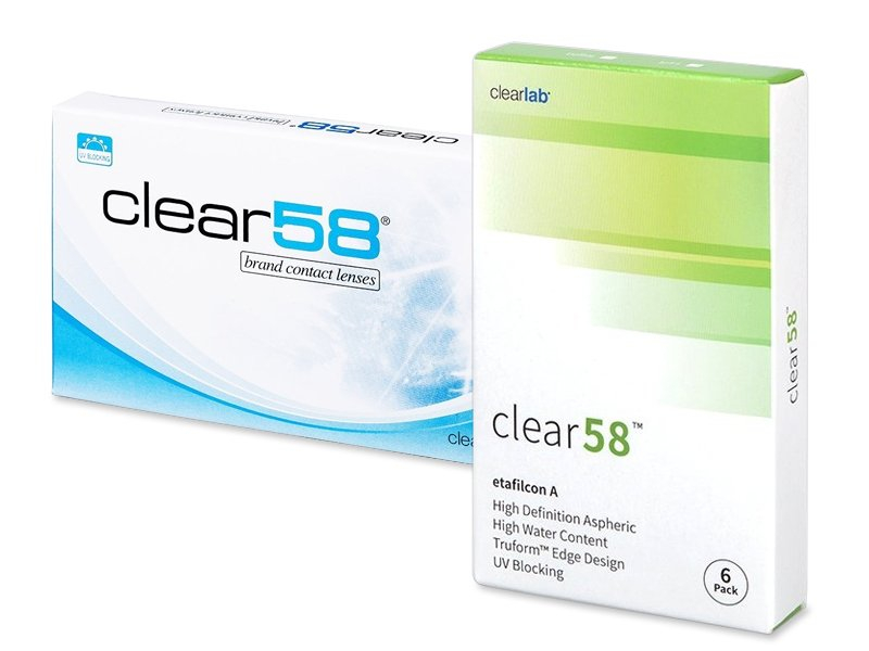 Clear 58 (6 lēcas)