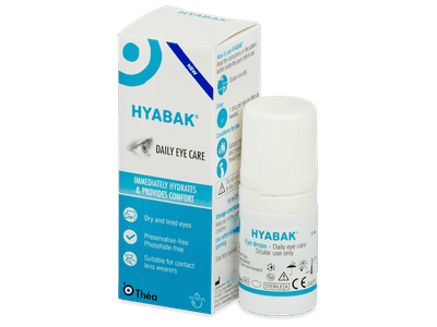 Acu pilieni Hyabak 10 ml
