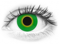 ColourVUE Crazy Lens - Hulk Green - bez dioptrijas (2 lēcas)