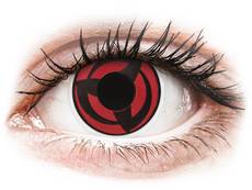 ColourVUE Crazy Lens - Kakashi - bez dioptrijas (2 lēcas)