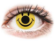 ColourVUE Crazy Lens - Smiley - bez dioptrijas (2 lēcas)