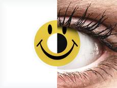 ColourVUE Crazy Lens - Smiley - bez dioptrijas (2 lēcas)