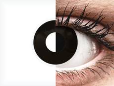 ColourVUE Crazy Lens - BlackOut - ar dioptriju (2 lēcas)