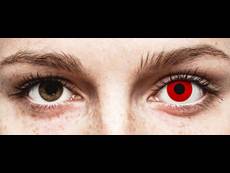 ColourVUE Crazy Lens - Red Devil - ar dioptriju (2 lēcas)