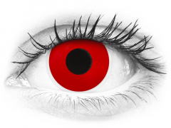 ColourVUE Crazy Lens - Red Devil - ar dioptriju (2 lēcas)