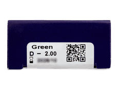 TopVue Color - Green - ar dioptriju (2 lēcas)