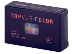 TopVue Color - True Sapphire - ar dioptriju (2 lēcas)