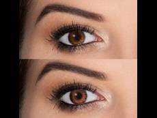 TopVue Color - Brown - bez dioptrijas (2 lēcas)