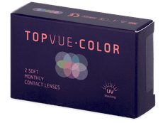 TopVue Color - True Sapphire - bez dioptrijas (2 lēcas)