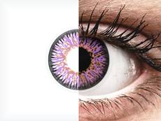 ColourVUE Glamour Violet - bez dioptrijas (2 lēcas)