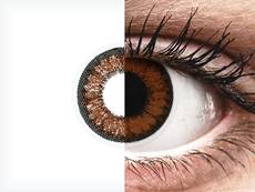 ColourVUE BigEyes Pretty Hazel - ar dioptriju (2 lēcas)