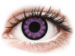 ColourVUE BigEyes Ultra Violet - bez dioptrijas (2 lēcas)