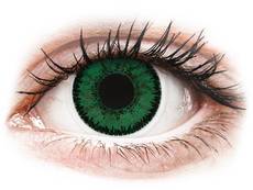 SofLens Natural Colors Emerald - bez dioptrijas (2 lēcas)