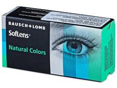SofLens Natural Colors Emerald - bez dioptrijas (2 lēcas)