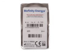 Biofinity Energys (3 lēcas)