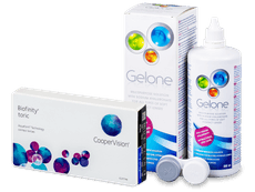 Biofinity Toric (6 lēcas) + Gelone Šķīdums 360 ml