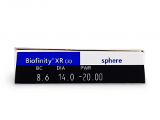 Biofinity XR (3 lēcas)