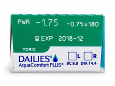 Dailies AquaComfort Plus Toric (30 lēcas)