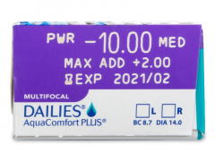 Dailies AquaComfort Plus Multifocal (30 lēcas)