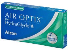 Air Optix plus HydraGlyde for Astigmatism (6 lēcas)