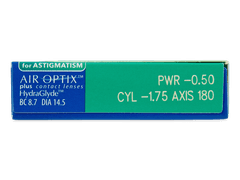 Air Optix plus HydraGlyde for Astigmatism (6 lēcas)