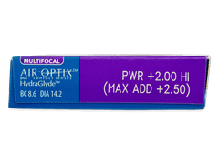 Air Optix plus HydraGlyde Multifocal (6 lēcas)
