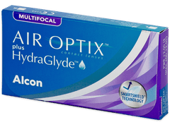 Air Optix plus HydraGlyde Multifocal (6 lēcas)