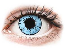 ColourVUE Crazy Lens - Blizzard - bez dioptrijas (2 lēcas)