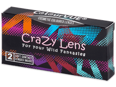 ColourVUE Crazy Lens - Barbie Pink - bez dioptrijas (2 lēcas)