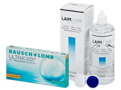 Bausch + Lomb ULTRA for Astigmatism (6 lēcas) + Laim Care Šķīdums 400 ml