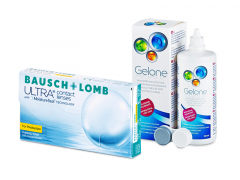 Bausch + Lomb ULTRA for Presbyopia (6 lēcas) + Gelone Šķīdums 360 ml