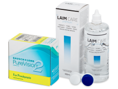 PureVision 2 for Presbyopia (6 lēcas) + Laim-Care Šķīdums 400 ml