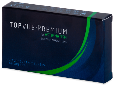 TopVue Premium for Astigmatism (3 lēcas)