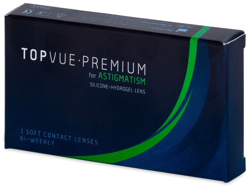 TopVue Premium for Astigmatism (3 lēcas)