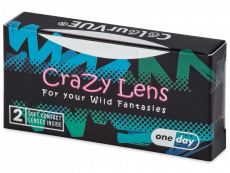 ColourVUE Crazy Lens - Reignfire - dienas bez dioptrijas (2 lēcas)