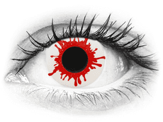 ColourVUE Crazy Lens - Wild Blood - dienas bez dioptrijas (2 lēcas)