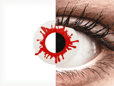 ColourVUE Crazy Lens - Wild Blood - dienas bez dioptrijas (2 lēcas)