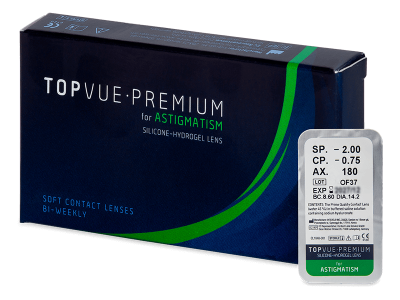 TopVue Premium for Astigmatism (1 lēca)