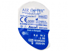 Air Optix plus HydraGlyde (3 lēcas)