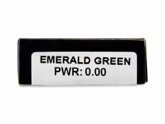 CRAZY LENS - Emerald Green - dienas bez dioptrijas (2 lēcas)
