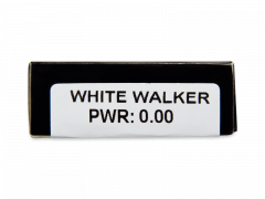 CRAZY LENS - White Walker - dienas bez dioptrijas (2 lēcas)