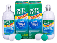 OPTI-FREE RepleniSH šķīdums 2 x 300 ml 