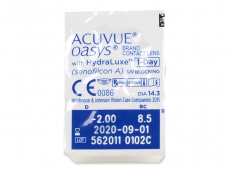 Acuvue Oasys 1-Day with Hydraluxe (30 lēcas)