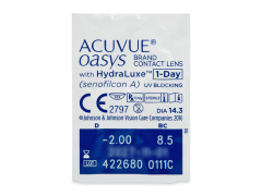 Acuvue Oasys 1-Day with Hydraluxe (30 lēcas)