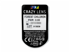 CRAZY LENS - Forest Children - dienas bez dioptrijas (2 lēcas)