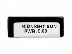 CRAZY LENS - Midnight Sun - dienas bez dioptrijas (2 lēcas)